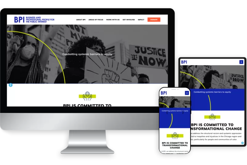 Image of Custom Web Desgin for Idea Manufacturing Case BPI Chicago